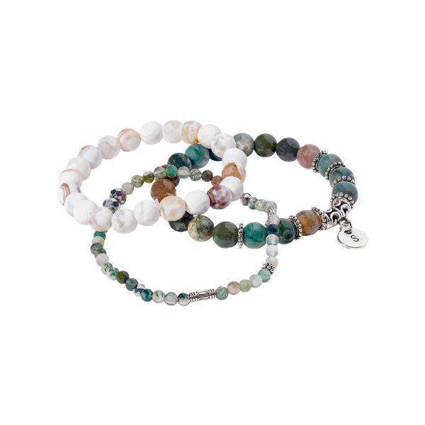 Green Stone Bracelet Pack