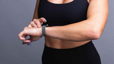 Apple Watch Band on a womens wrist