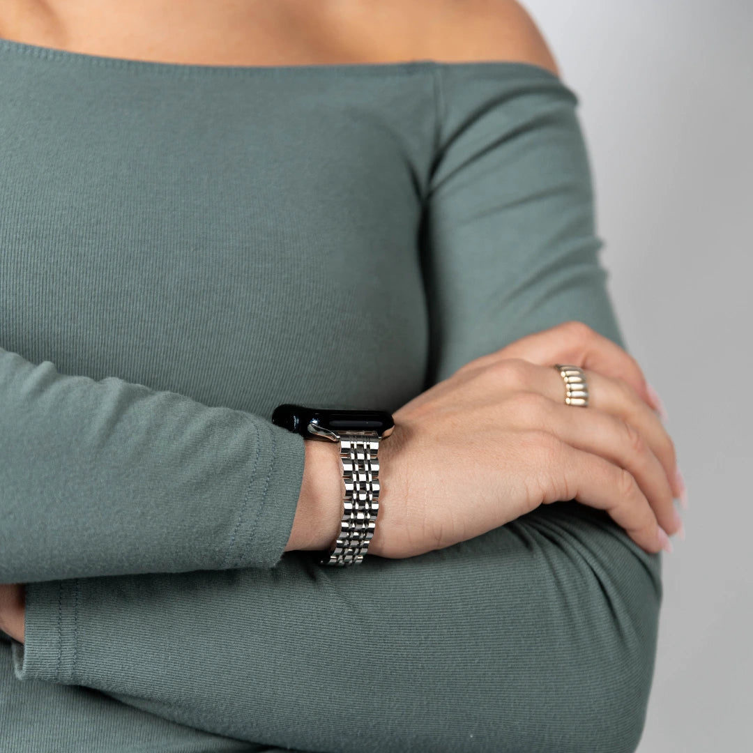 Stella Band Stainless Steel Apple Watch Band Solace Bands