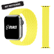 Yellow braided nylon apple watch band Compatible with 38mm 40mm 41mm 42mm 44mm 45mm 49mm