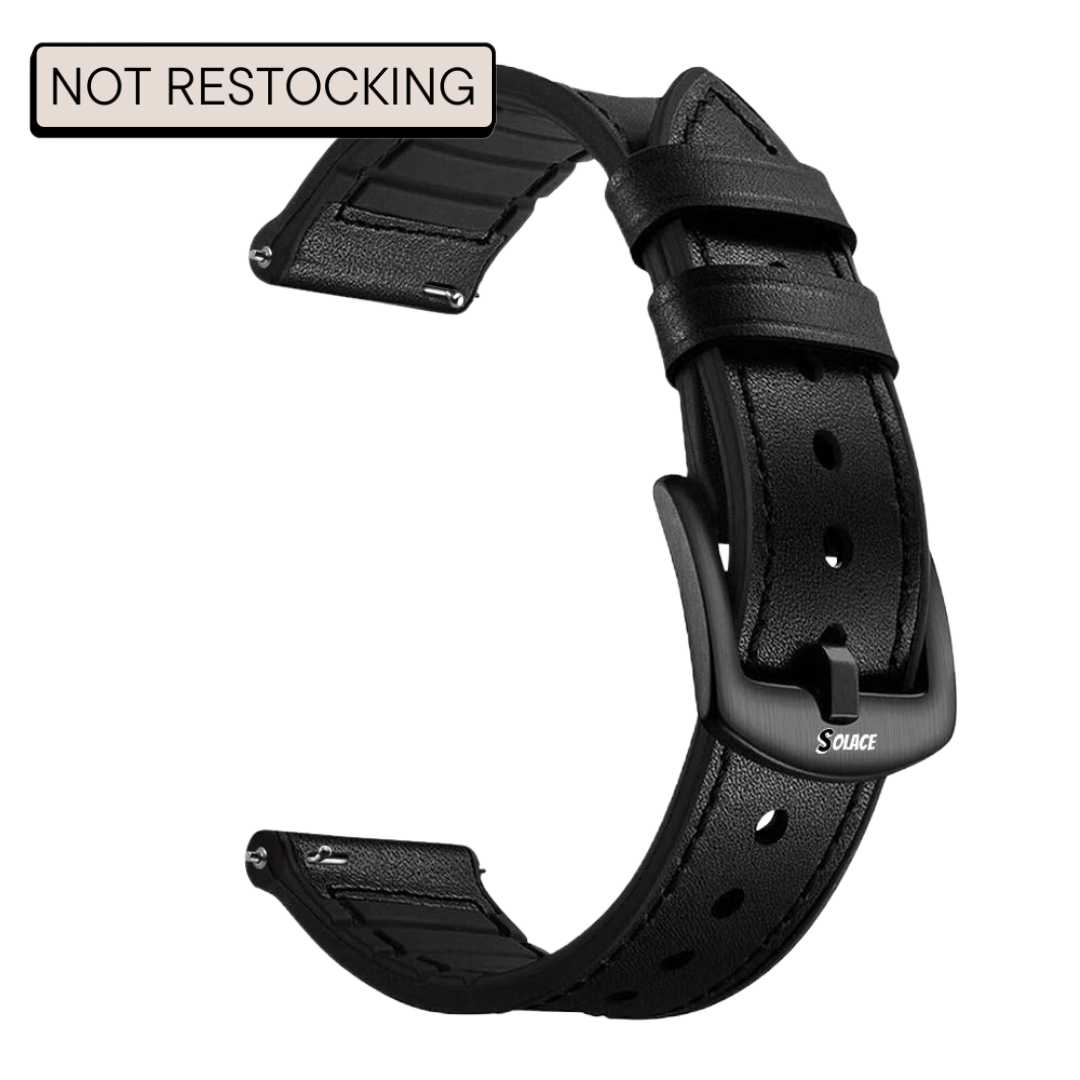 Leather Smart Watch Band | Solace Bands