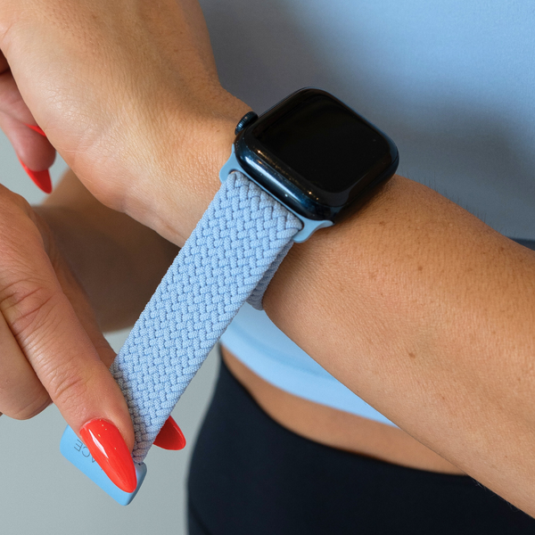 Apple watch cape cod blue sport loop best sale