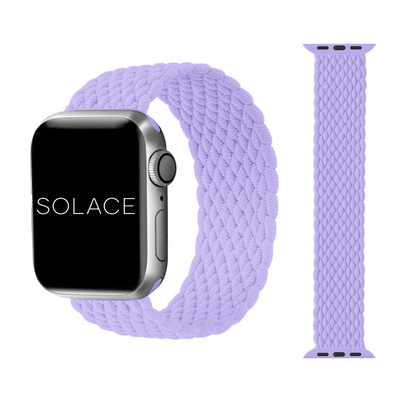 Slate braided Apple watch band compatible with 38,40,41,42,44,45,49mm
