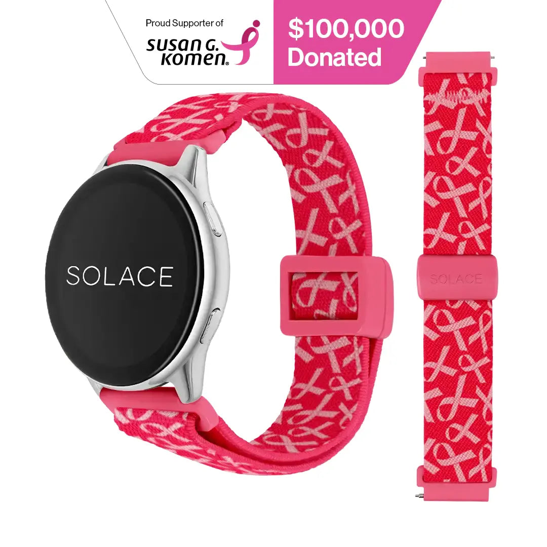 Breast Cancer Awareness Prints - Paladin Adapt Universal Smart Watch