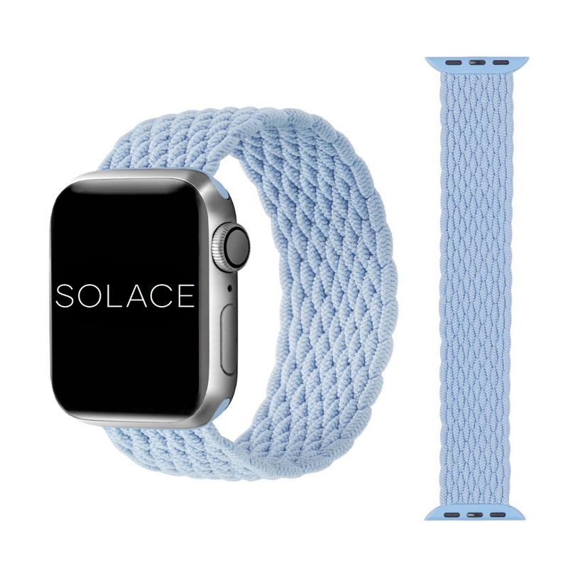 Slate braided Apple watch band compatible with 38,40,41,42,44,45,49mm
