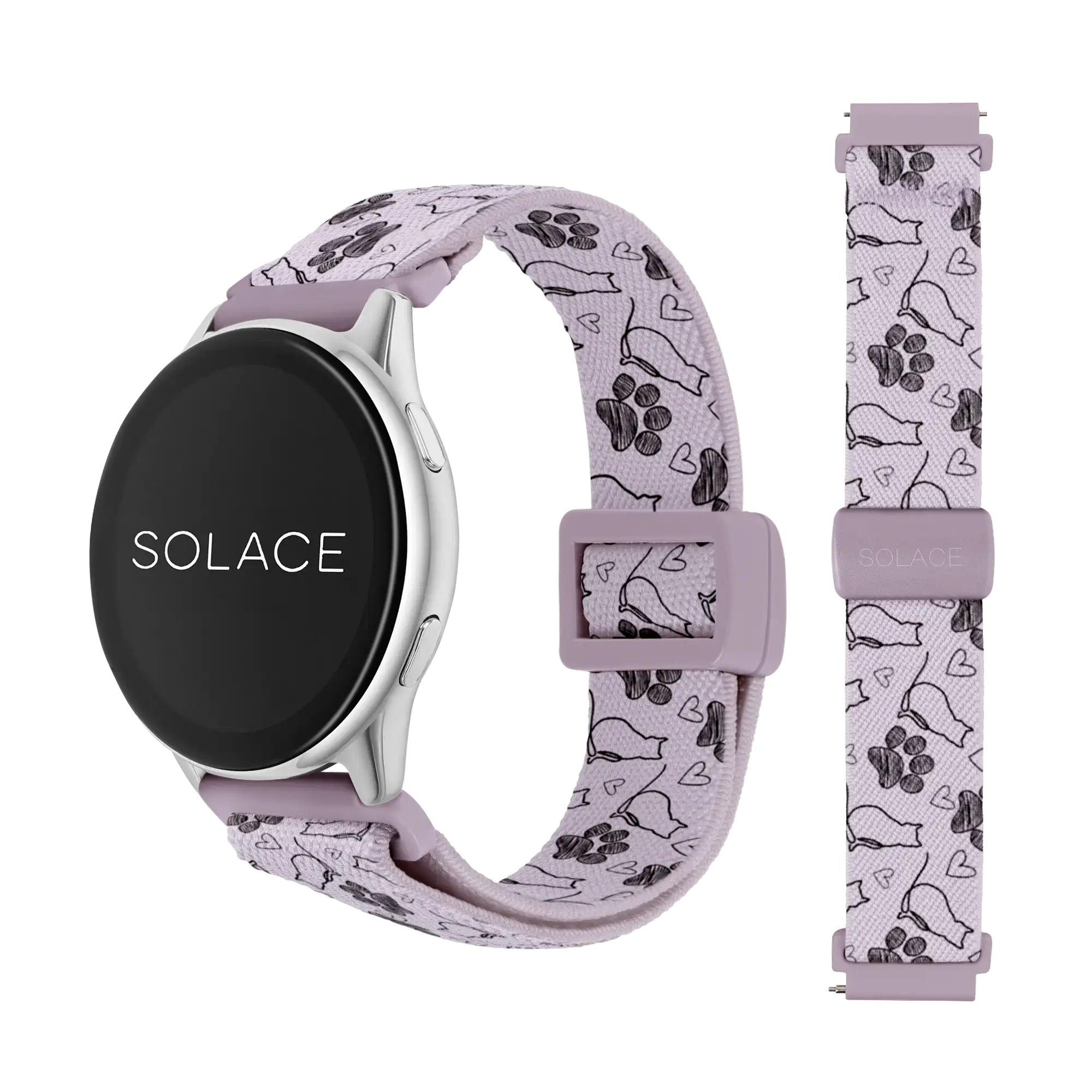 Solace Bands × ASPCA® Pet Prints – Paladin Adapt - Universal Smart Watch Edition