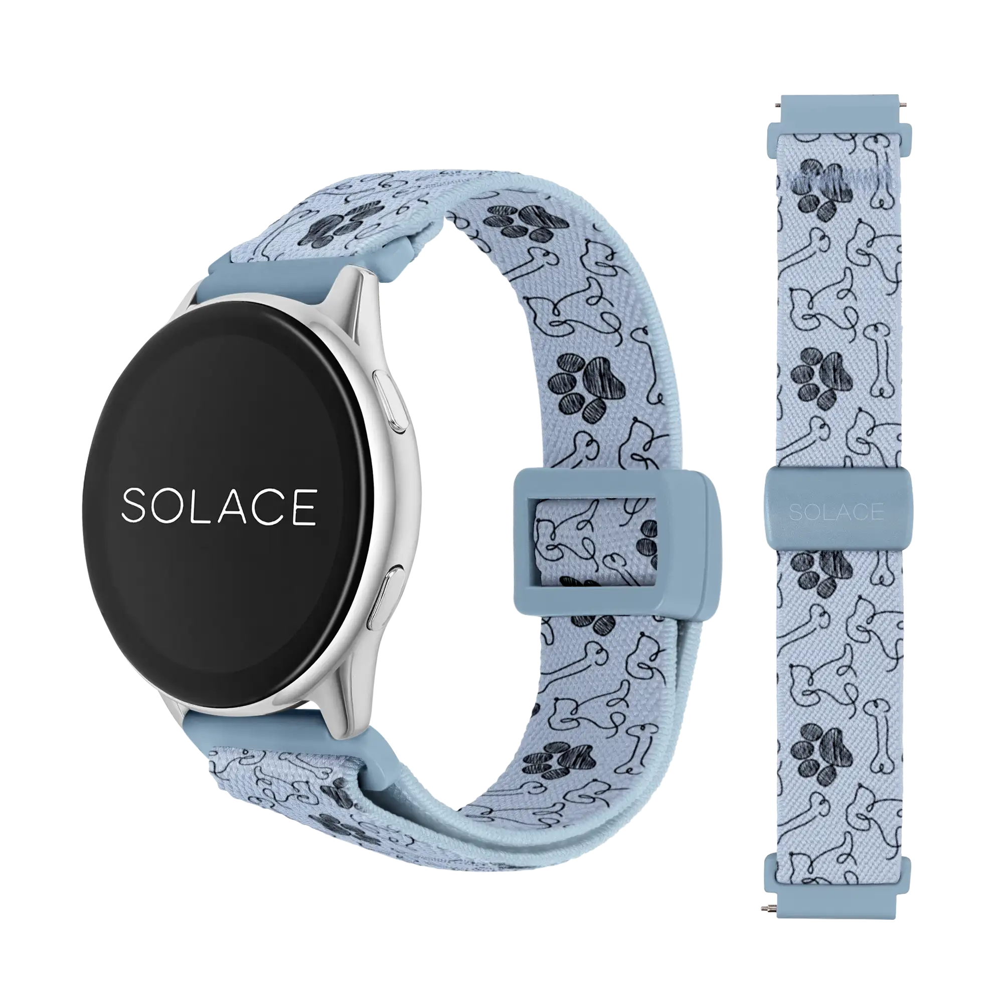 Solace Bands × ASPCA® Pet Prints – Paladin Adapt - Universal Smart Watch Edition