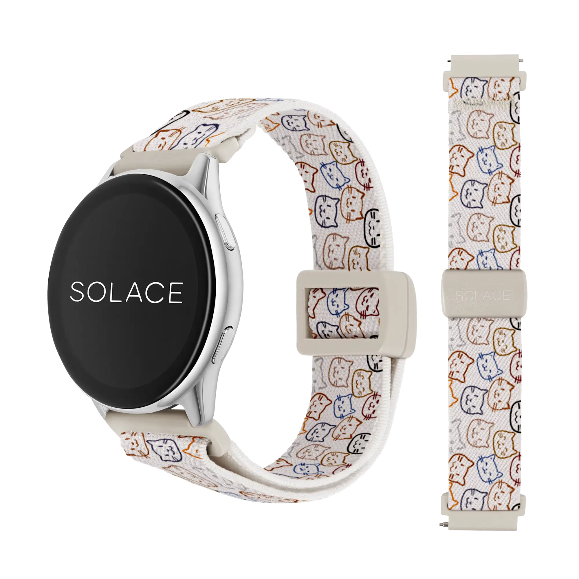 Solace Bands × ASPCA® Pet Prints – Paladin Adapt - Universal Smart Watch Edition