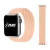 Champagne Pink braided nylon apple watch band Compatible with 38mm 40mm 41mm 42mm 44mm 45mm 49mm