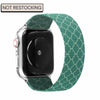 Green Clover Nylon Apple watch band, compatible with 38,40,41,42,44,45,49mm Apple watch sizes
