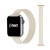 Sand Slim Braided Nylon Loop Apple Watch Band Compatible with series Series 9, 8, 7, 6, SE, 5, 4, 3, 2, and 1 and Ultra 