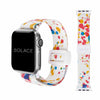 Paint Splatter Nylon Apple watch band, compatible with 38,40,41,42,44,45,49mm Apple watch sizes
