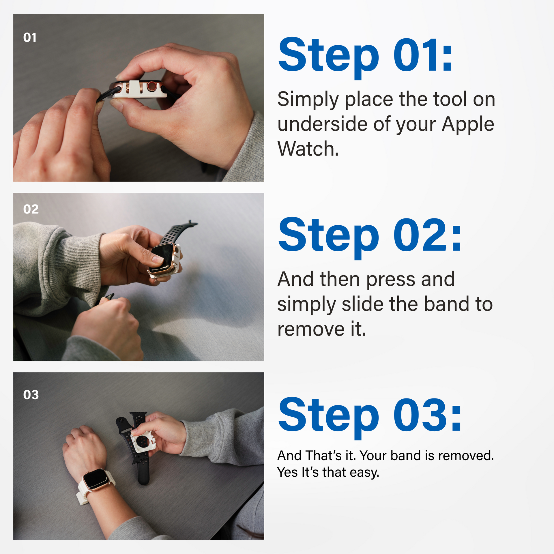 Watchband Changing Tool Swapbandit Solace Bands