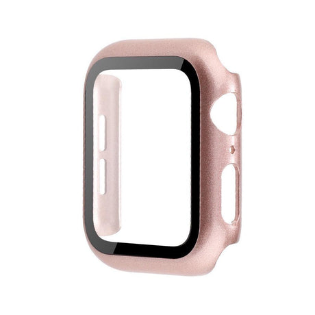 Rose Gold Watch Case With Tempered Glass Screen Protector - SolaceBands